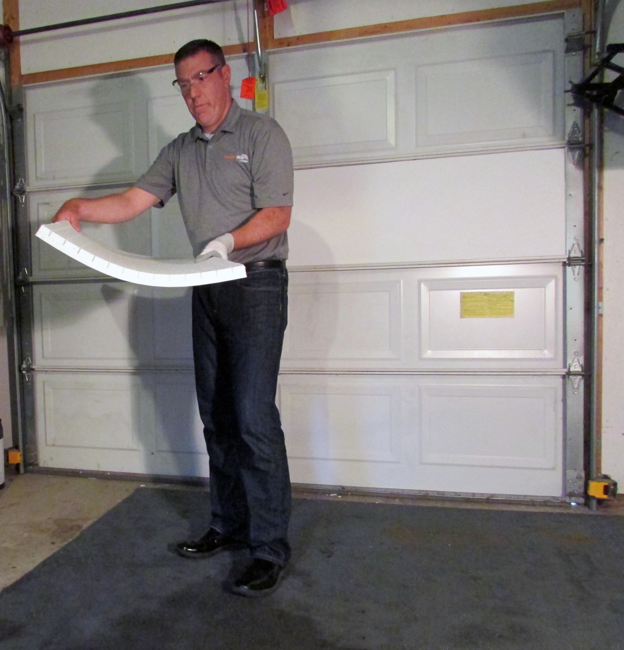 Modern Garage Door Insulation Matador for Living room